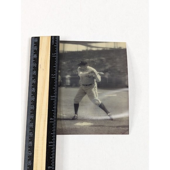 Babe Ruth Baseball New York Yankees Reprint Photo Test 3d 3-d Photograph BW - Picture 7 of 8
